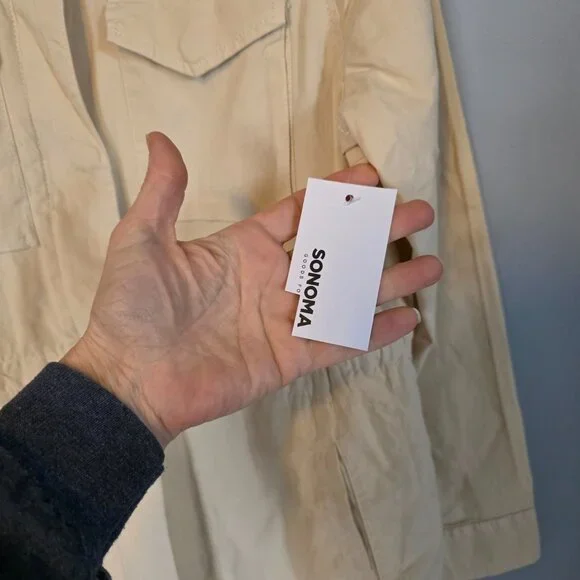 NWT Sonoma Goods For Life® Patch Pocket Utility Jacket - Picture 7 of 7